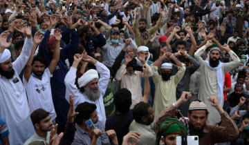 Saad Rizvi TLP police high Alert