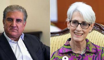 US Deputy Secretary of State calls on Foreign Minister Shah Mehmood Qureshi